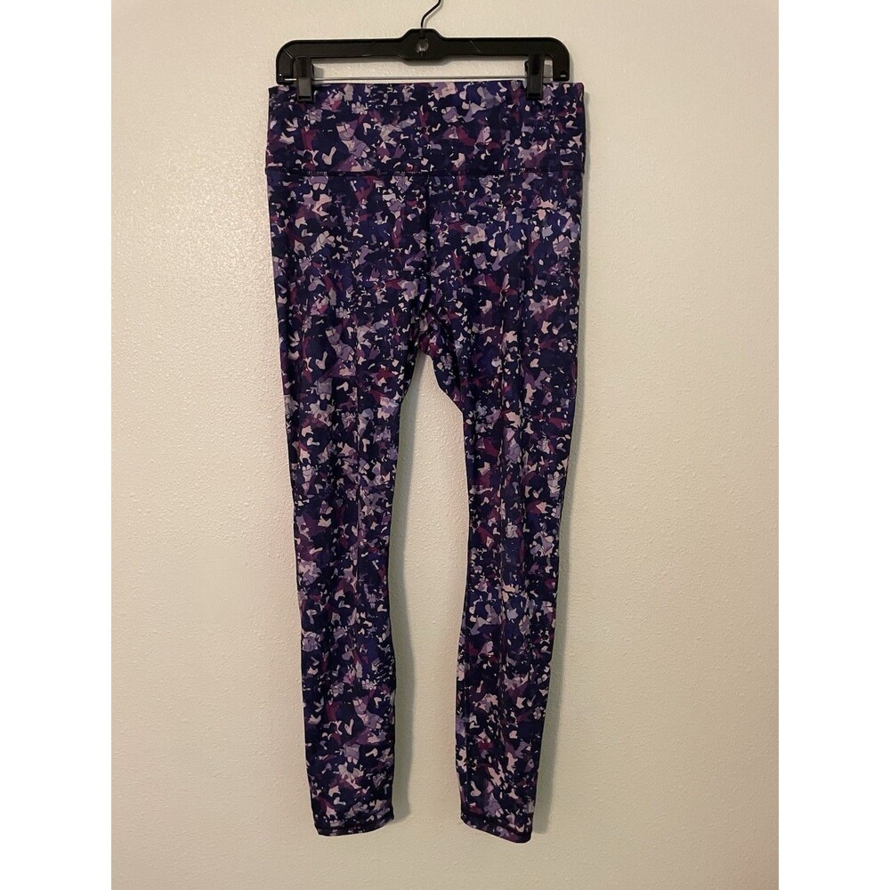 Guru Active Large Camouflage Polyester Spandex Blend Athletic Ankle Leggings
